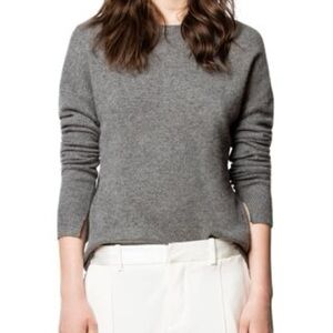 H&M Charcoal Women's Crew Neck Sweater